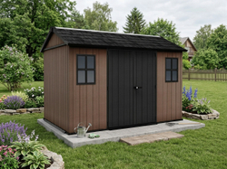 Пластиковый хозблок Keter Newton Plus 1175 brown