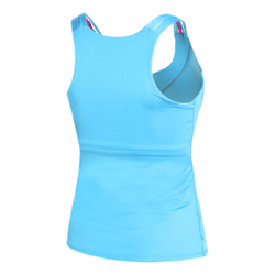 Женская теннисная майка Lucky in Love Entwine Racerback Tank Top Women - Blue