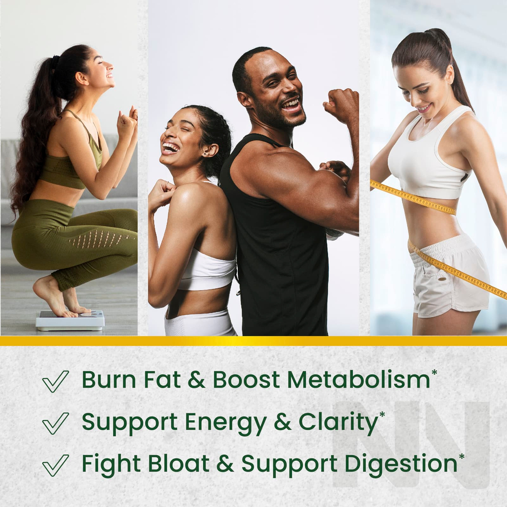 Nobi Nutrition, Жиросжигающие жевательные таблетки с зеленым чаем, 60 жевательных таблеток на основе пектина