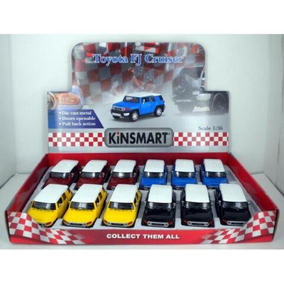 Модель ин. мет. "Toyota FJ Cruiser" в ассорт. KT5343D (Kinsmart)