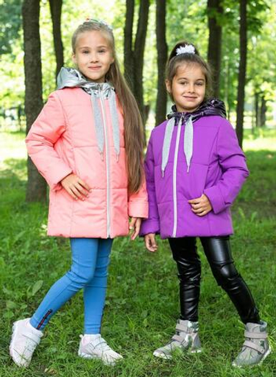 Куртка д/дев "Сабина" р.104 коралл (Аврора (г.Тула) 780-Д