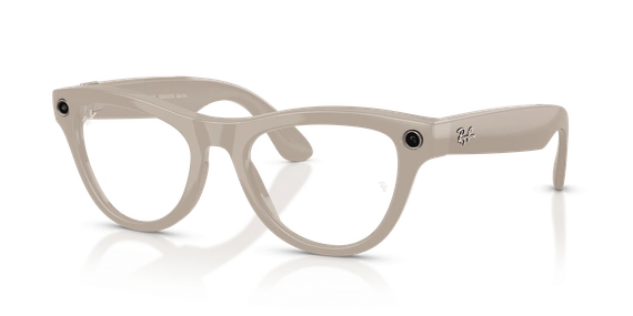 Умные очки Ray-Ban Meta Skyler Gen 2 (RW4014) Shiny Chalky Grey/Clear/Sapphire Transitions S52 T150