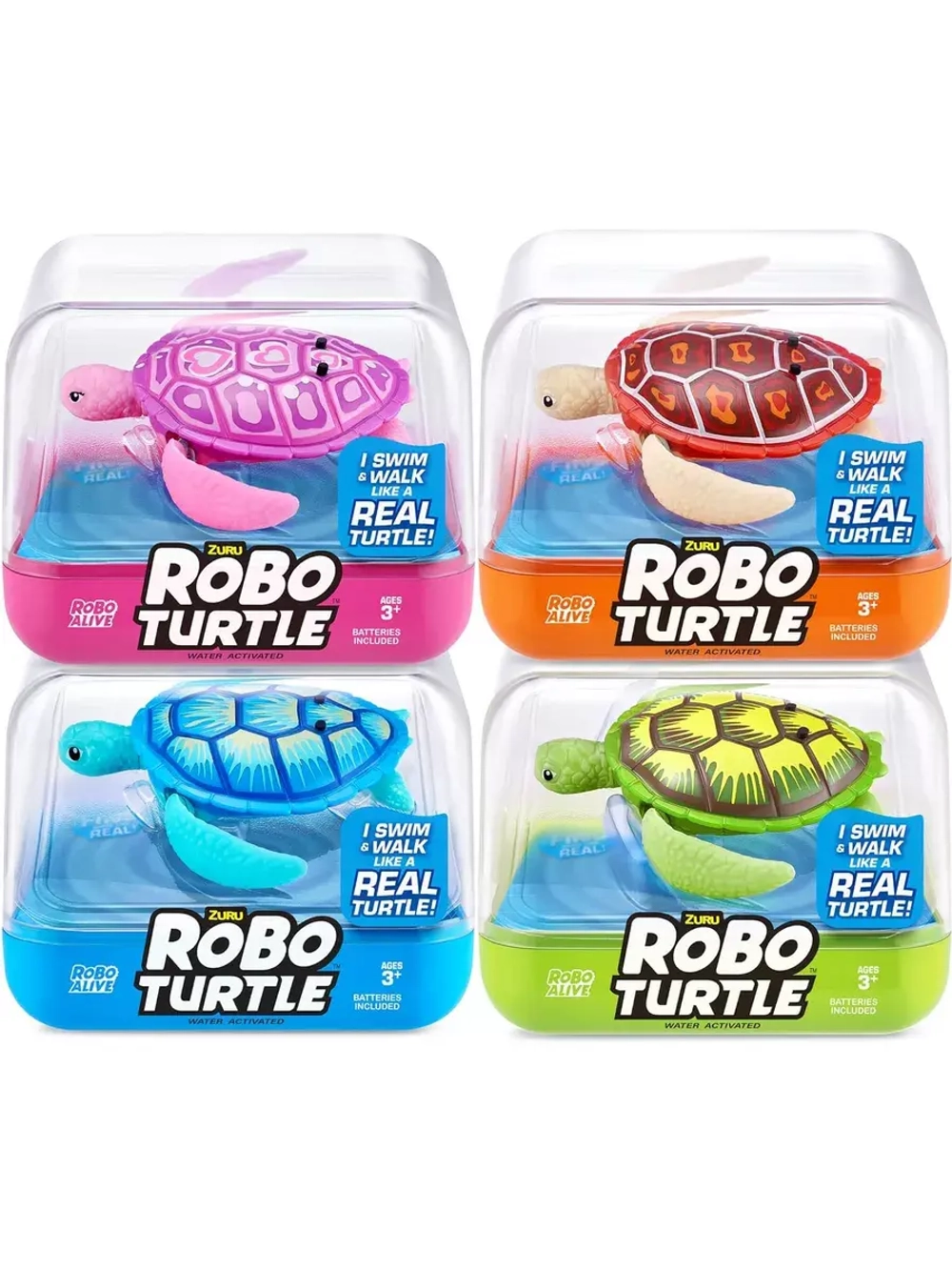 Робо Черепаха Robo Turtle интерактивная плавающая игрушка
