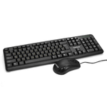 Exegate EX286204RUS Комплект ExeGate Professional Standard Combo MK120 (клавиатура влагозащищенная 104кл.+ мышь оптическая 1000dpi,3 кнопки и колесо прокрутки