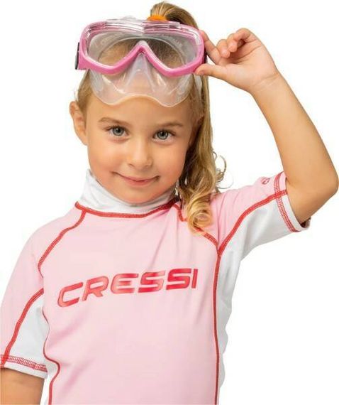 Маска Cressi Pliumetta JR розовая