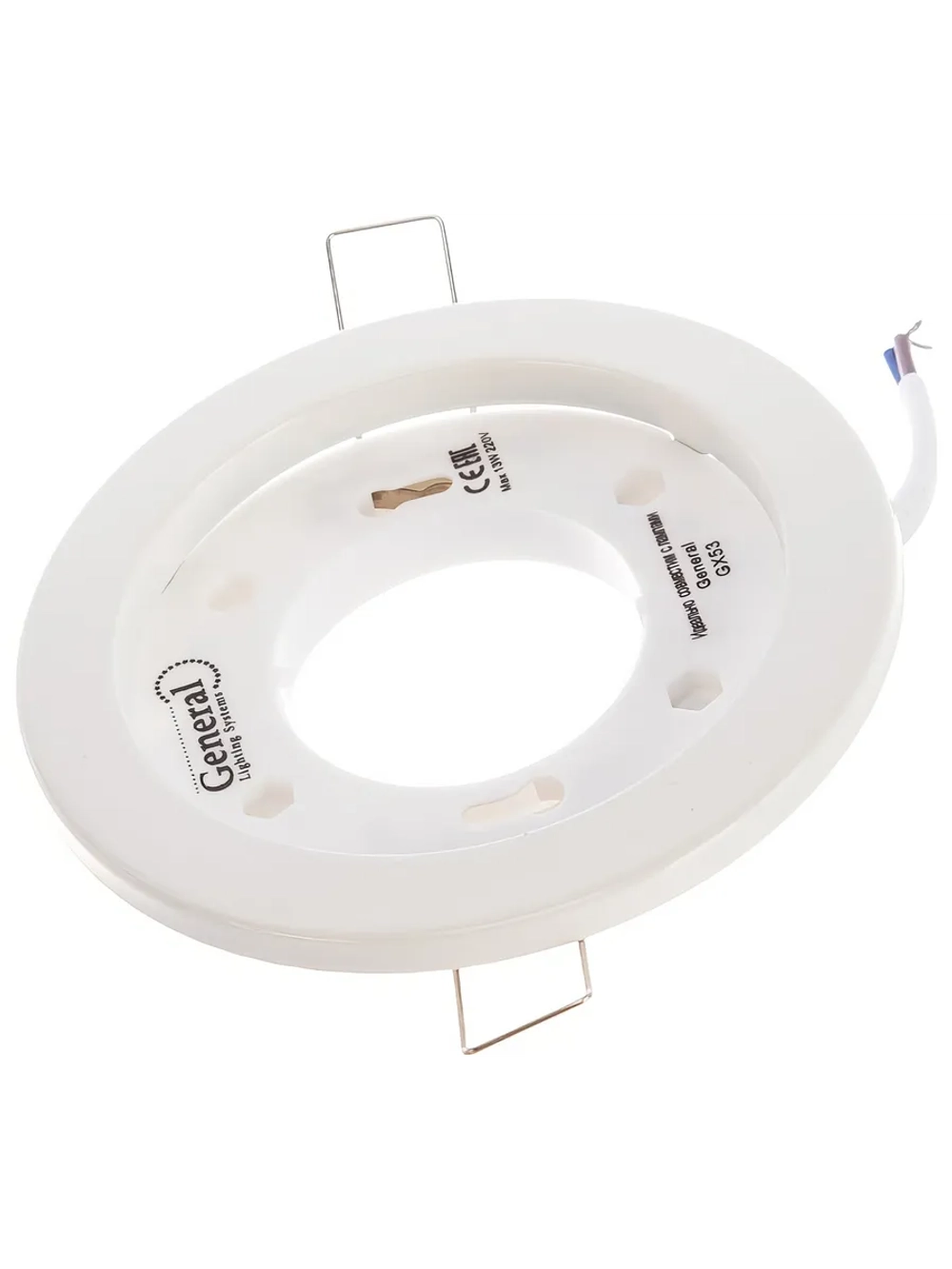 Встраиваемый светильник General Lighting Systems GCL-10GX53-H18-W, 1 шт.