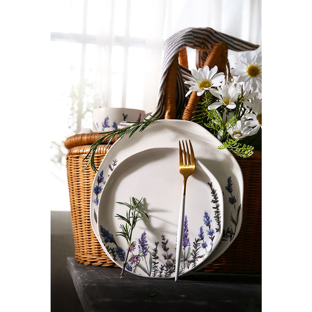 Набор тарелок floral, D26 см, 2 шт.