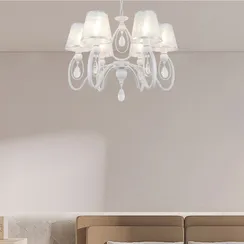 Подвесная люстра AM347203 347203/6 WT+SL Arte Milano