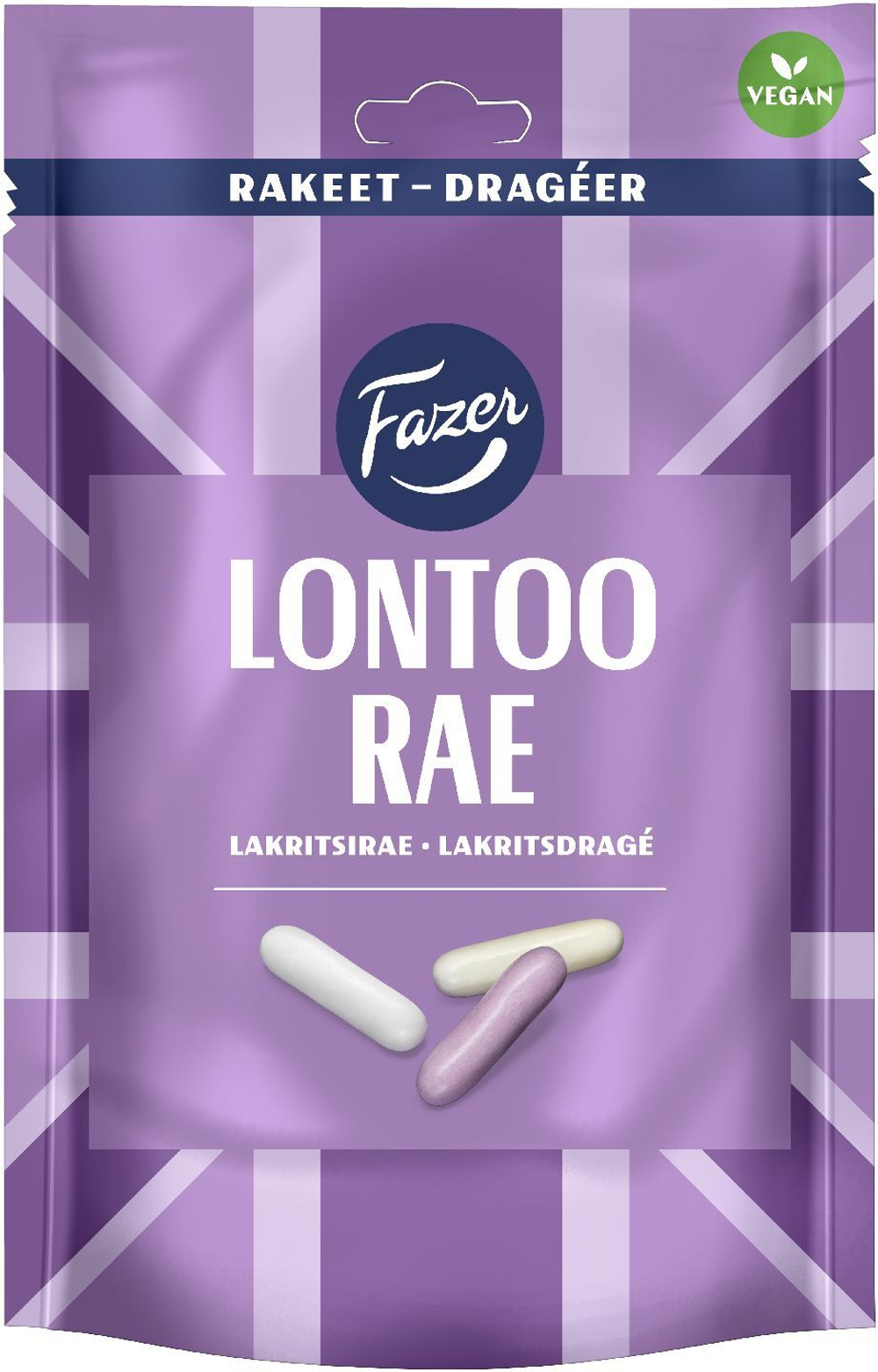 Конфеты Зерна лакрицы Fazer Lontoo Rae 175 г (Из Финляндии)