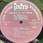 Art Pepper Quartet ‎– Modern Art (Япония 1979г.)