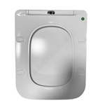 Сиденье для унитаза дюропласт микролифт L=44см Quadra Selena Q111WG