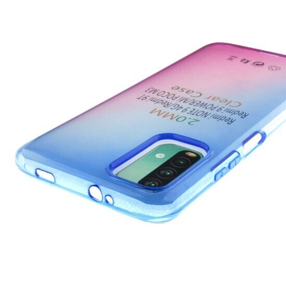 Чехол для Xiaomi Redmi 9T Градиент, ТПУ, 012964