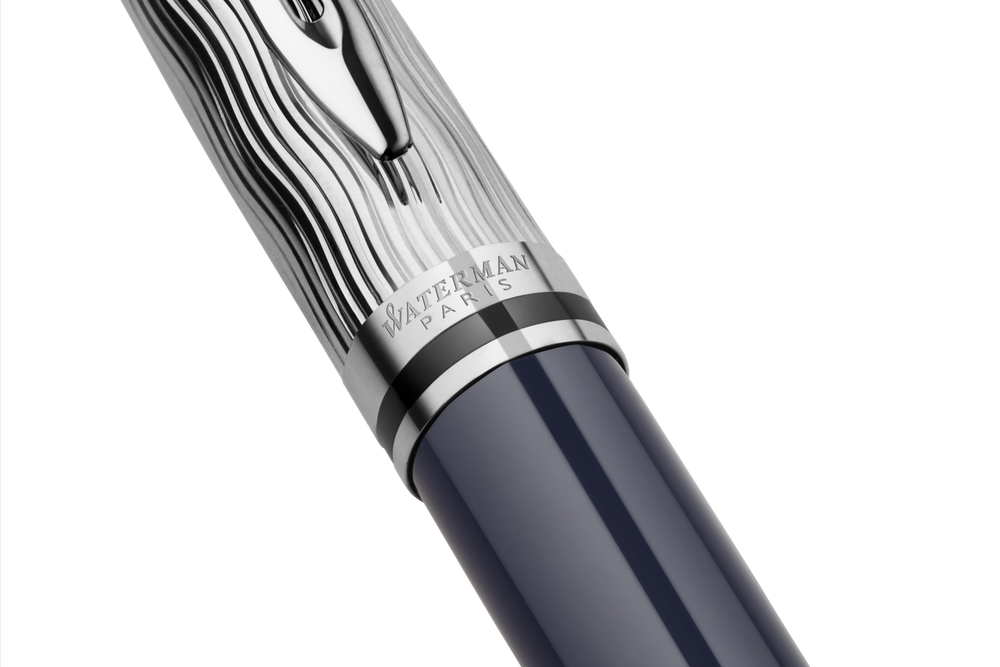 Перьевая ручка Waterman Expert22 SE deluxe Blue CT, перо: F, цвет: Blue, в подарочной упаковке