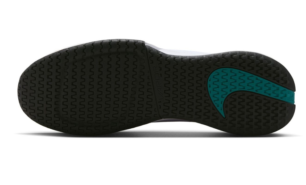 Мужские кроссовки теннисные Nike Zoom Vapor Pro 3 - white/black/radiant emerald