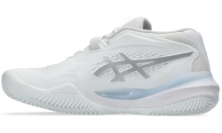 Женские теннисные кроссовки Asics Gel-Resolution X Clay - white/pure silver