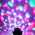 Диско-шар светодиодный «Magic» с пультом д/у, 220V, RGB (220V)