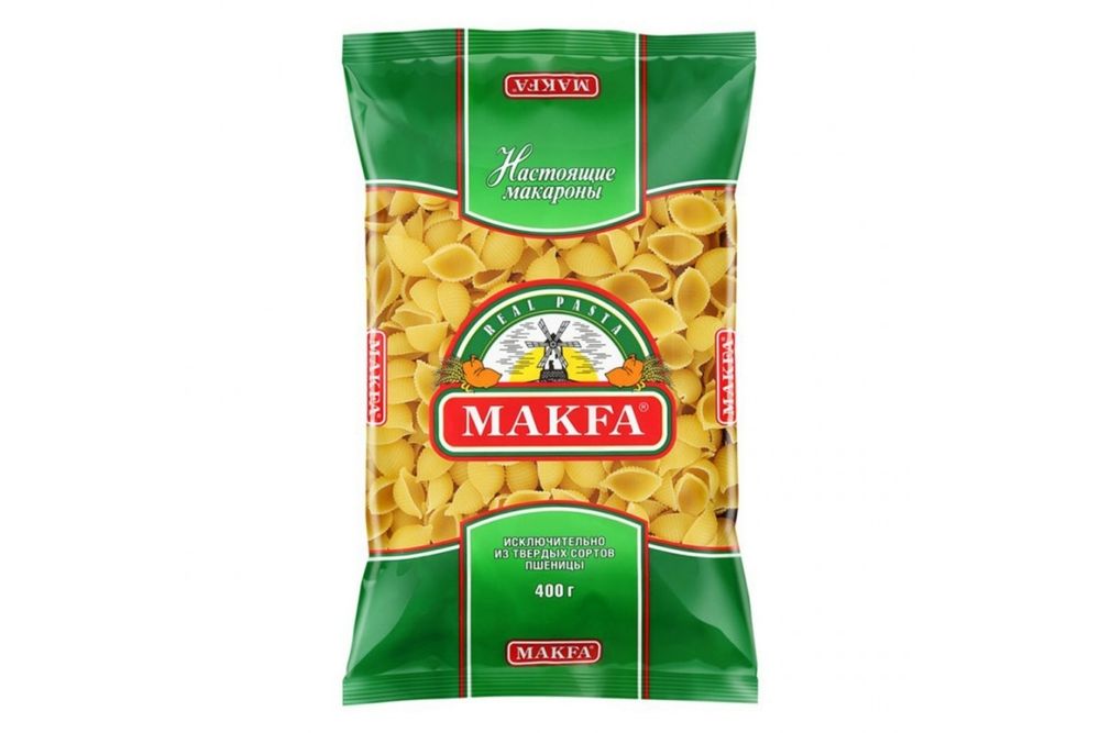 Мак изд Макфа Ракушки 400г