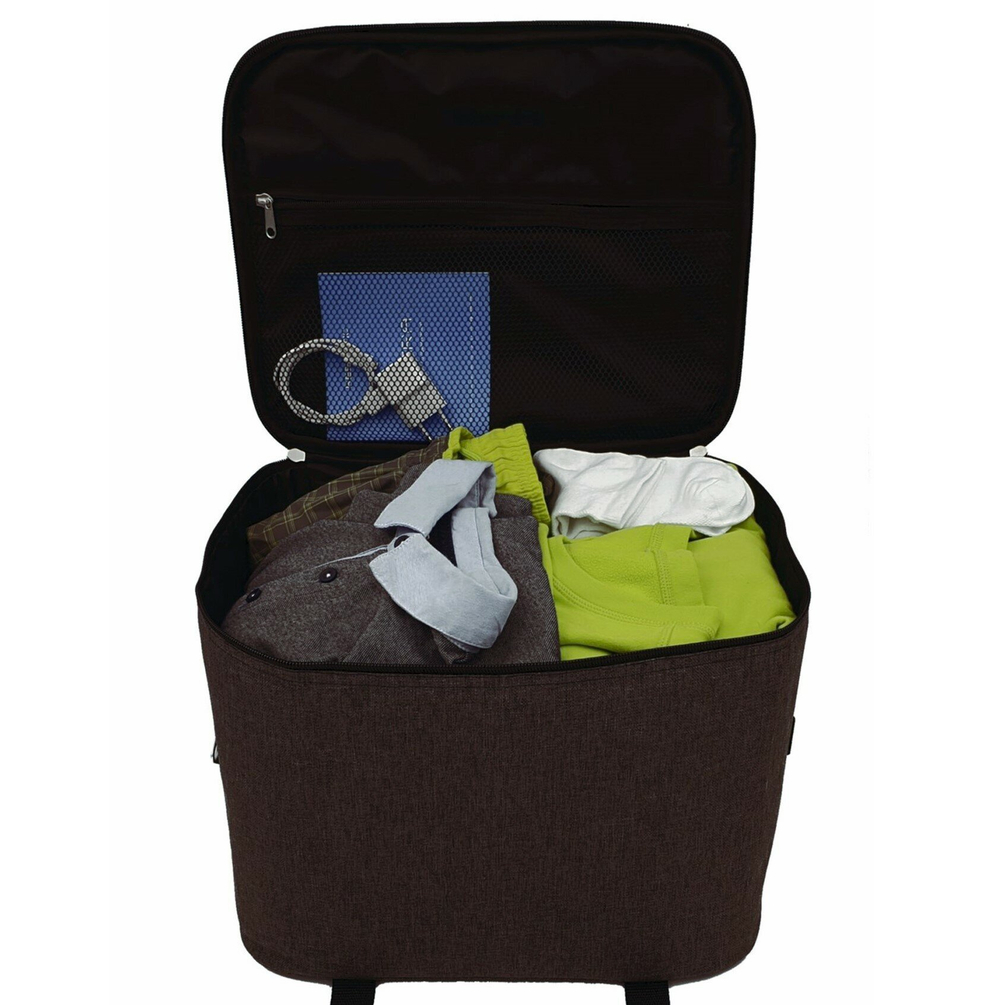 Сумка дорожная для ручной клади Pobedabags Комфорт brown 36 х 20 х 27