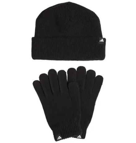 Перчатки спортивные Czapka Adidas Glove Beanie Pack - black/white