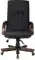 Кресло руководителя Бюрократ T-9932Walnut черный кожа крестов. металл/дерево
