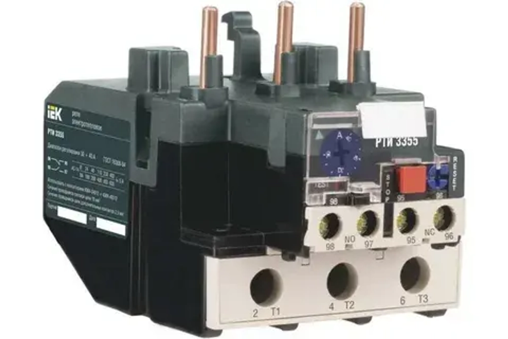 Реле РТИ-3359 электротепловое 48-65А IEK  арт.DRT30-0048-0065