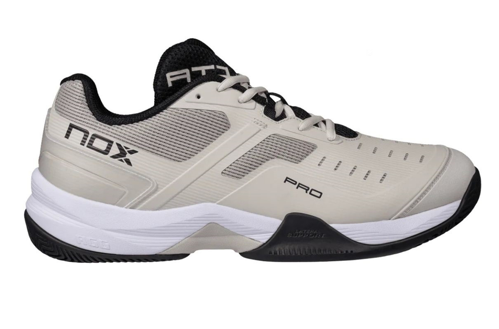Мужские кроссовки для падела NOX AT10 Pro - silver birch/black