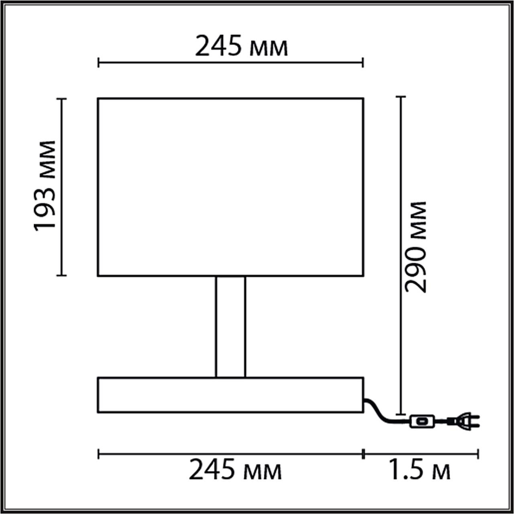 8201/1T COUNTY LN26 512 бежевый, дерево/текстиль Настольная лампа E27 1*60W 220V MADERANA