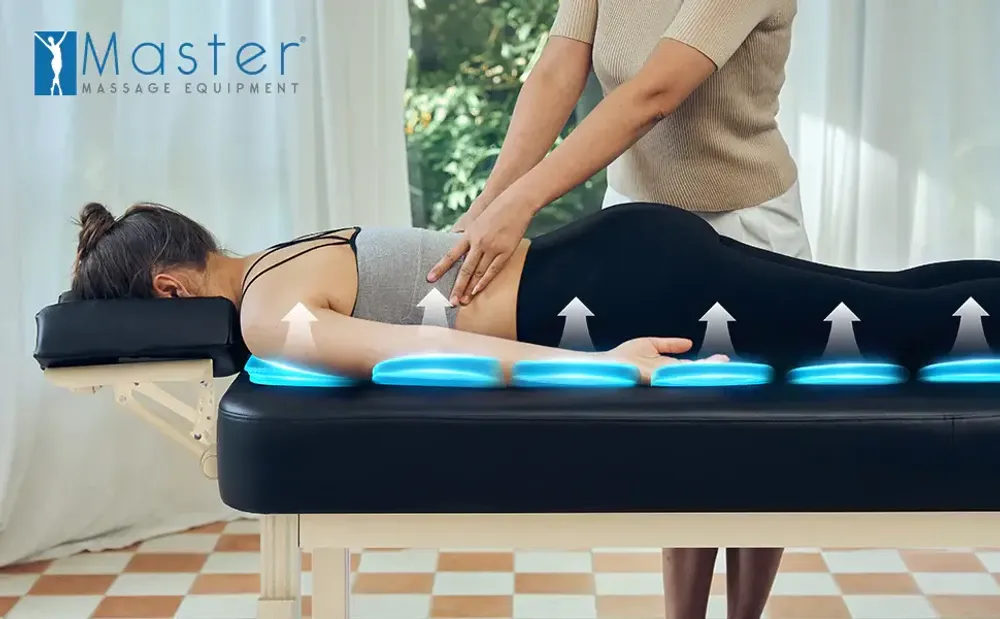 Массажный стол Master AirMaster Airwave, с воздушным массажем, стационарный