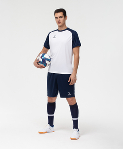 Футболка игровая CAMP Reglan Jersey, белый/темно-синий