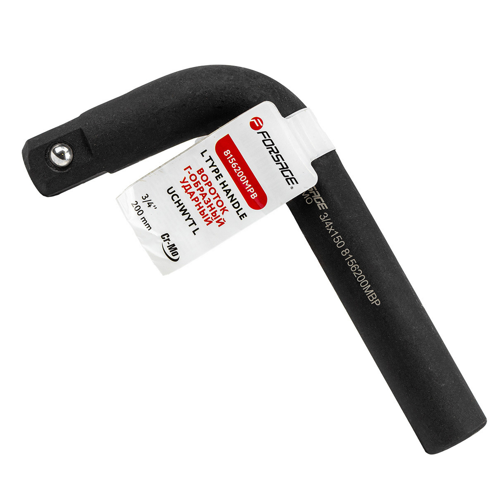 Вороток Г-образный ударный 200мм, 3/4'' Forsage F-8156200MPB