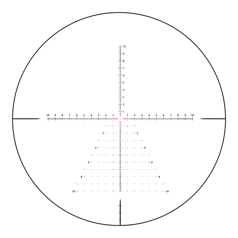 Прицел Vector Optics Tauron (Taurus) ED 5-40x56 FFP, SF, VTA-8 (MIL) - прицельная сетка VTA-8