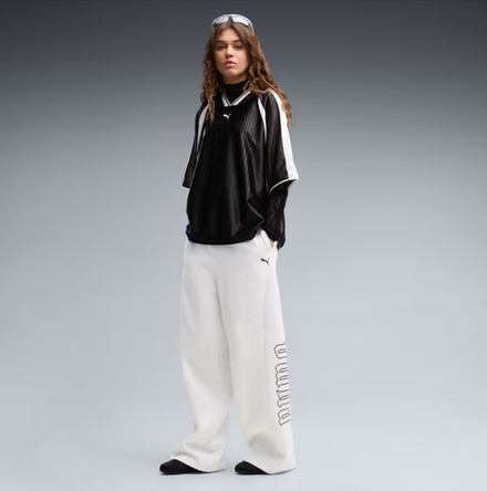 Брюки спортивные женские PUMA STREET GLAM Slouchy Bedazzled Pants FL