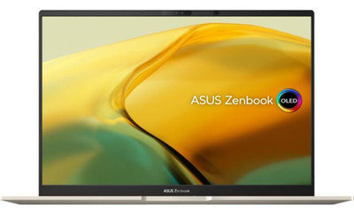 14.5" Ноутбук Asus Zenbook UX3404VС.209 OLED Gold (2880x1800, Intel Core i9-13900H, RAM 32ГБ, SSD 512ГБ, NVIDIA GeForce RTX 3050, Windows 11 Pro)