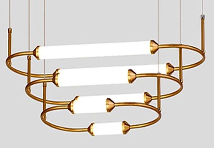 Люстра Cirque Chandelier Gradient Medium подвесная