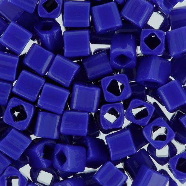 Бисер Toho Cube 1 (3 мм), 25 г (5х5 г), 0048 яр.синий