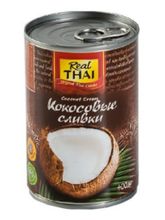 REAL THAI Кокосовые сливки, 400 мл, 3 шт