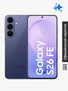 Смартфон Samsung Galaxy S26 FE Ростест (EAC) 8/256 ГБ, Nano-SIM, фиолетовый