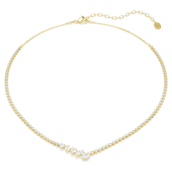 MESMERA:NECKLACE V-SHAPE WHI/GOS