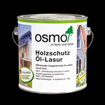 Защитное масло - лазурь для древесины OSMO Holzschutz Öl-Lasur 739 Серебристо-серое прозрачное 2,5 л для наружных работ 12200097
