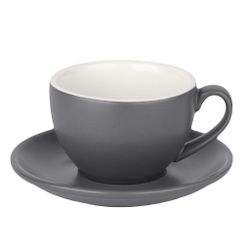 Чайная пара 250 мл серая матовая d 9,6 см h6,3 см Barista (Бариста) P.L. Proff Cuisine [6]