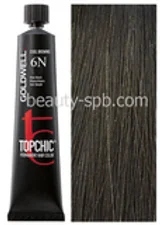 Goldwell Topchic 6N темно-русый 60 мл