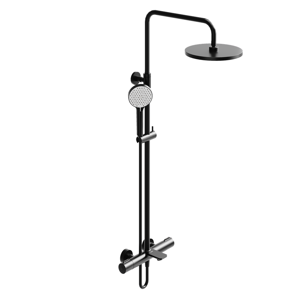 Душевая стойка RUBINELLI ASSE RB-PS6012MB черный