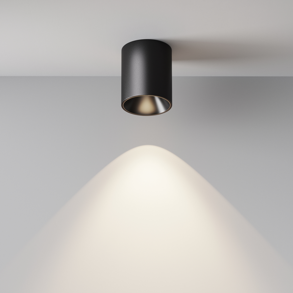 Накладной светодиодный светильник Maytoni Alfa LED C064CL-12W4K-RD-B
