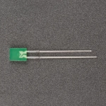 Светодиод ARL-2507UGD-100mcd (Arlight, 2x5мм (прямоугольный))