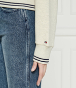 Худи CROP VARSITY Tommy Hilfiger - экрю(WW0WW42097)
