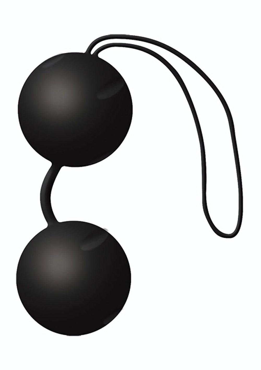Чёрные вагинальные шарики Joyballs Black (Цвет: черный)