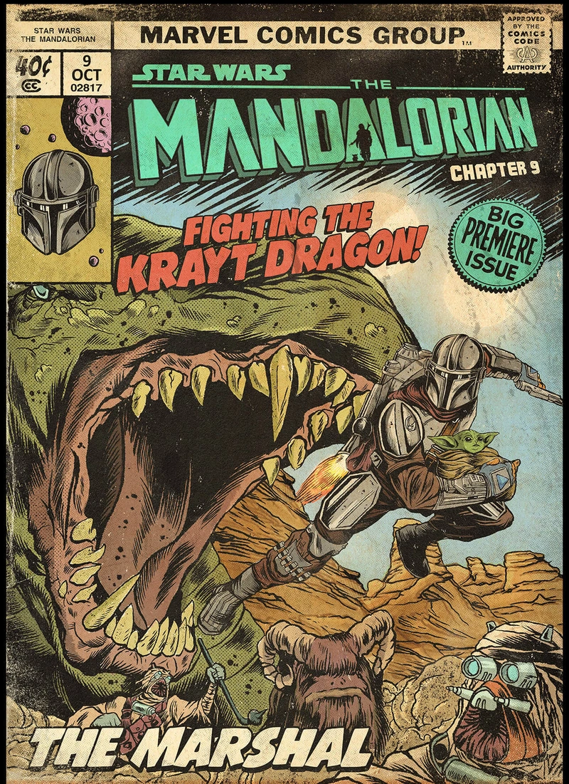 Постер «Star Wars: Mandalorian. Chapter 09 «The Marshall»