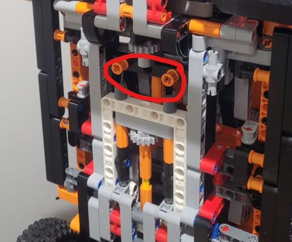 Настенное крепление кронштейн для LEGO Technic Ford F-150 Raptor 42126