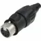 Neutrik NC5FX-TOP кабельный разъем XLR female, для наружного использования, золоченые контакты, IP65