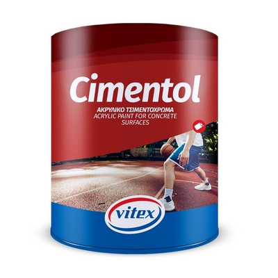 VITEX CIMENTOL — цементная краска на основе растворителя. Высокая стойкость к экстремальным погодным условиям и атмосферному загрязнению. Отличная адгезия к цементу, черепице и др. и прочность.